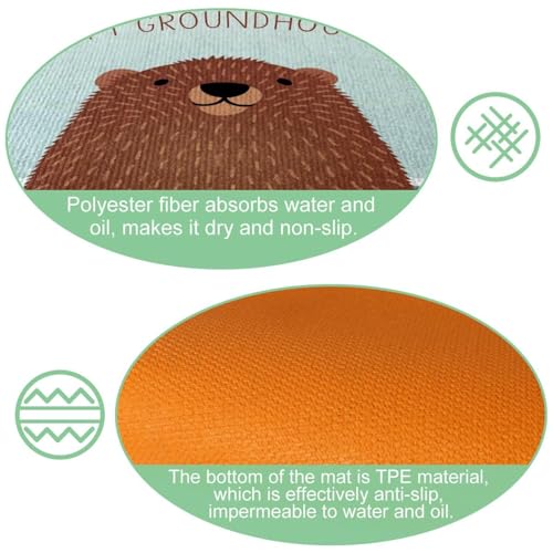 Tapis de cuisine lavable pour sol propre, pack de 2 marmotte absorbant - 6