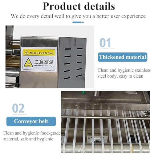 Commercial Crepe Roller Machine Electric