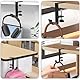 WeddHuis 2 Stück Kopfhörer Ständer,Headset Halterung Kopfhörerhalter Headphone Stand Schreibtisch Kopfhöreraufhänger Kopfhörer Clip Gaming Headset Halterung Halter für Schlüssel Taschen