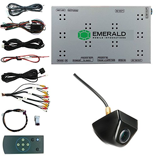 BMW Backup Camera System with OEM Integrations Multimedia Interface and HD CCD Rear View Camera for Models of 2012-2015 BMW's equipped with the NBT Stereo System