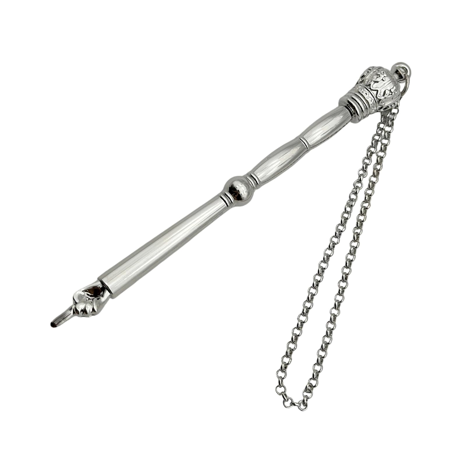 ZBIianxer Yad Torah Pointers and Connection Chain Decorative Scroll Reading Bible, Jewishes Gift Women Men