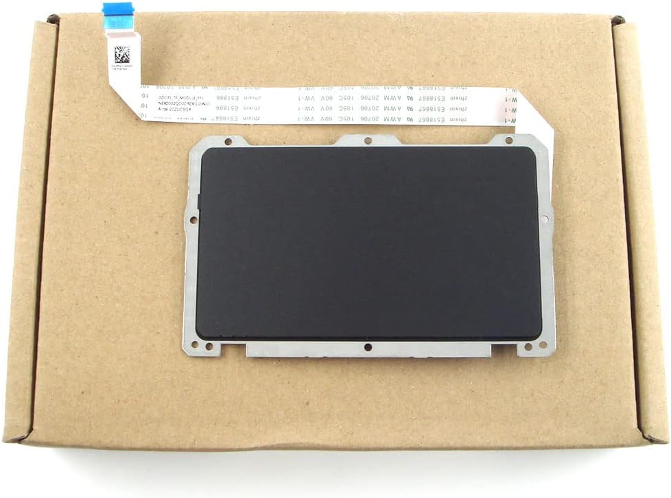 Replacement Parts for Dell Latitude 7320 13.3" Touchpad Clickpad with Cable 0P9H7P 0P541V Black