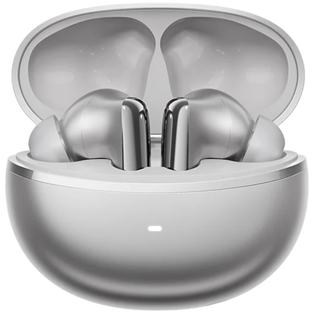 QCY MeloBuds N70 Auriculares Bluetooth, audio Hi-Res, LDAC, 50 dB Hybrid ANC cancelación de ruido, 50 horas de duración de la batería, gris, in-ear, inalámbrico