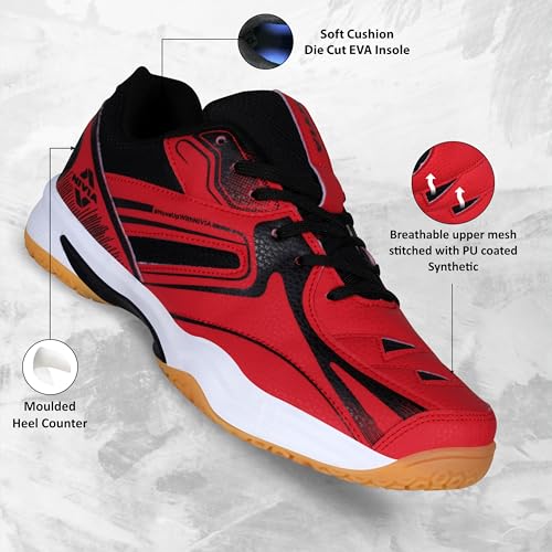 Image of Nivia Men's Battledore Badminton Shoe for Mens