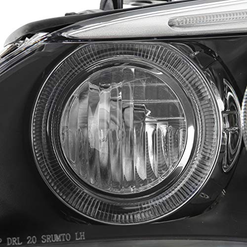 AKKON - Fit 2008-2010 BMW E60 E61 528/535/550/M5 OE LED Rim Projector Pair Headlights w/Auto Adjust - Image 4