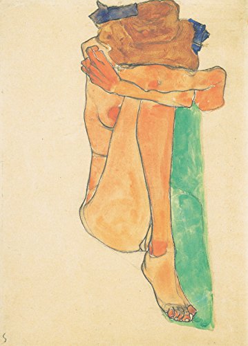 Lámina pequeña de Egon Schiele en papel mate para espacios reducidos 2