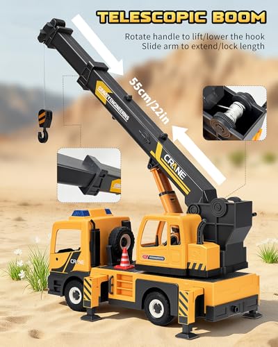 Chariot de grue extensible solide avec module light sound camion grue Coroiesty - 3