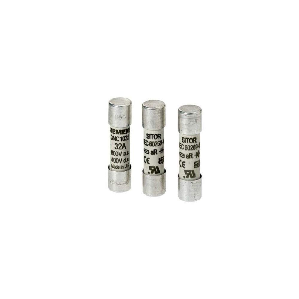 Fusible cylindrique Sitor AR Siemens Sirius avec percuteur 25 A
