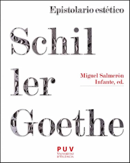 Portada de Epistolario estético Schiller‐Goethe