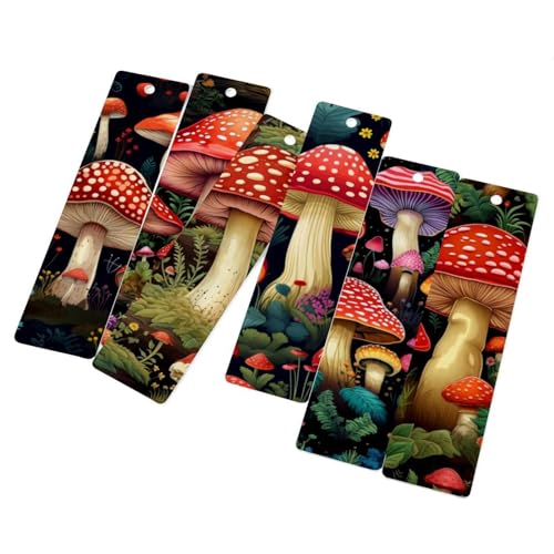 Marque-page en métal champignon le cadeau idéal pour enseignant et ami