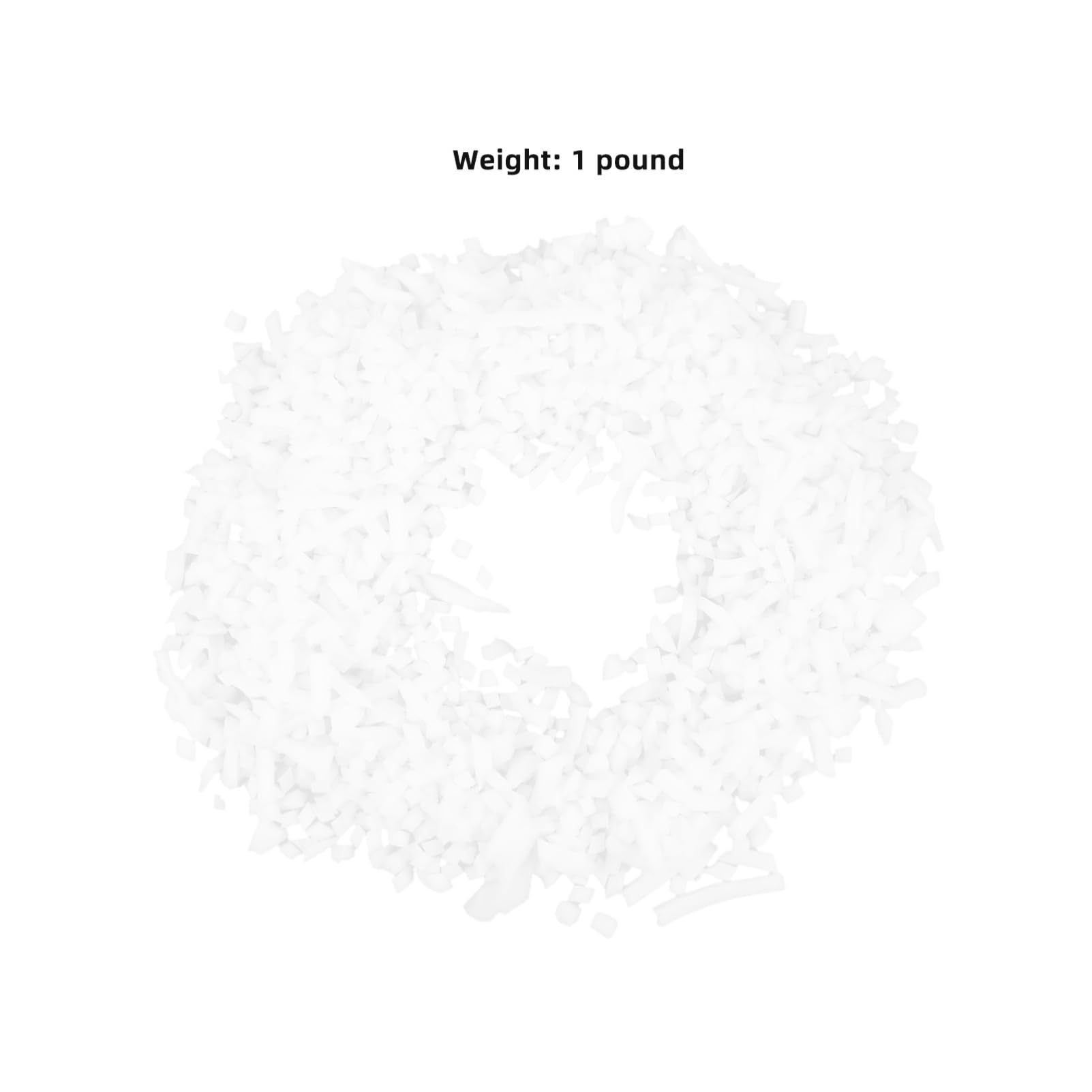 Wakauto 1Pack High Elastic Sponge Filling Material for DIY Crafts Bean Bags Dolls Pillows and Cushions Soft Cozy and Versatile Stuffing for Home Decor