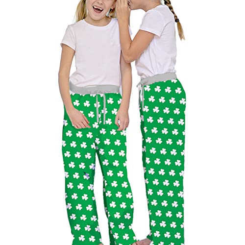 Image of Remimi Girl Boy Plaid Pants Drawstring Summer Casual Loose Bottoms 5-14 Years