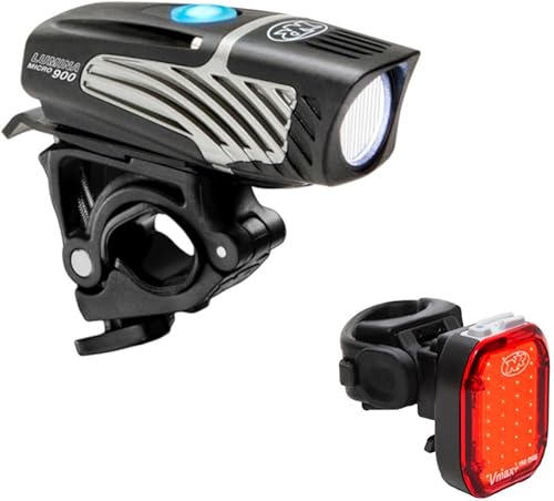 NiteRider Lumina Micro 900 Luz delantera para bicicleta Vmax+ 150 Luz trasera para bicicleta Paquete combinado - USB recargable faro LED luz disponible en Yaxa Colombia