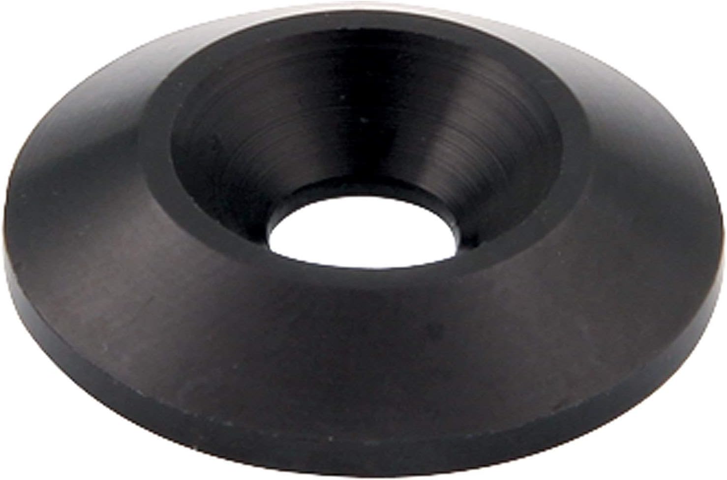 Allstar Countersunk Washer, 1/4 in ID, 1 in OD, Aluminum, Black Anodize, Set of 50