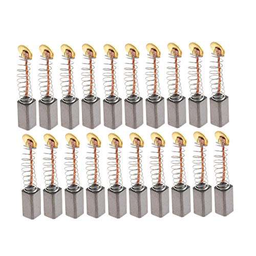 5X5 X9mm Fräsen 20Pcs Mini Elektrische Bohrmaschine Schleifmaschine Bürste Carbon-Ersatzteile Für Elektromotoren Für Drehwerkzeug,20pcs
