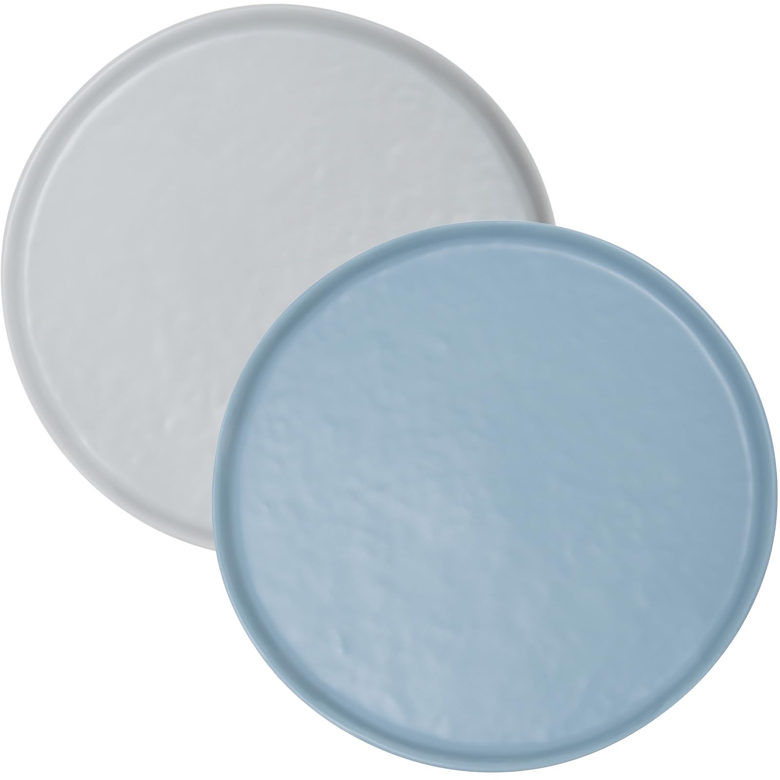 Bo-Camp - Vajilla - Molvadite - 16 Piezas - Azul/gris