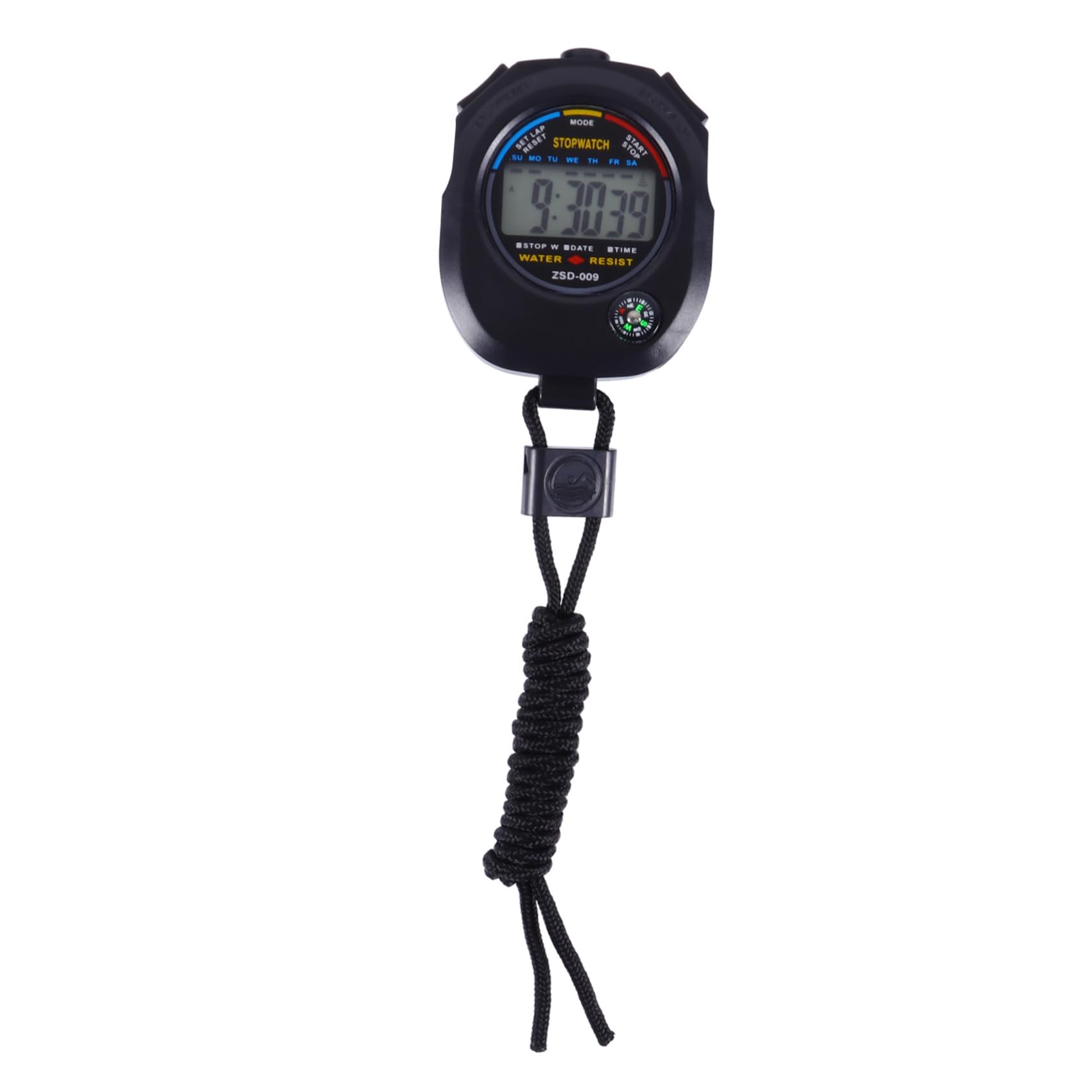 ibasenice Practical Electronic Timer for Sports Game Referee Stopwatch Timer Watch