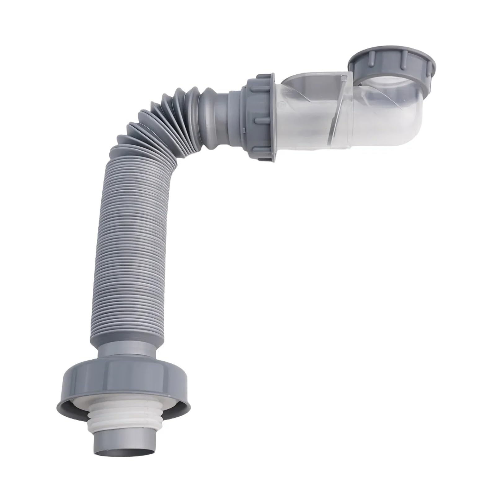 Accesorios de alcantarillado cocina Juego mangueras drenaje for fregadero Drenaje rápido Sello filtración basura Almacenamiento