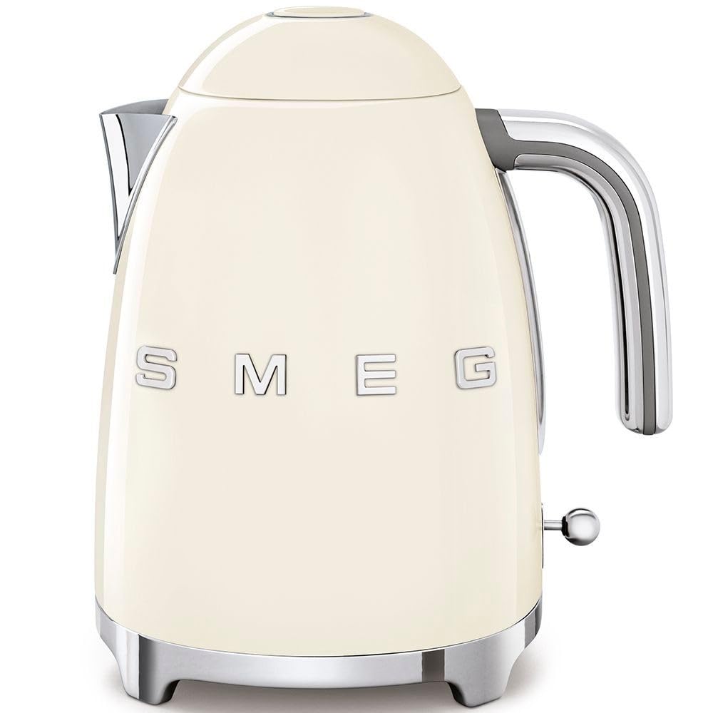 Smeg 1,7L Cream Retro Electric Kettle KLF03CREU