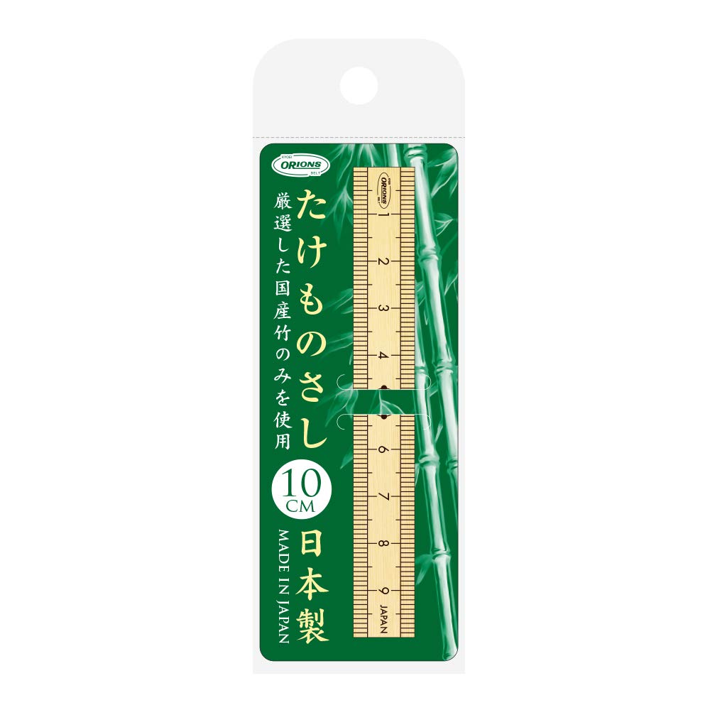 Amazon | 共栄プラスチック 定規 たけものさし 10cm TKM-10 | 定規