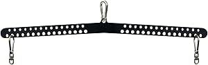 Multi-Grip LAT Pull Down Bar voor Home Gym Fitness, Spreader Plate LAT Pulldown Bijlagen voor katrolsysteem kabelmachine, dubbel naar enkel kabelbevestiging oefenhandvat (MINI BAR