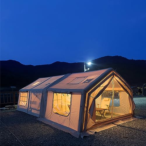 Carpa Inflable Grande para Camping con Protección Solar y Lluvia miniatura 5