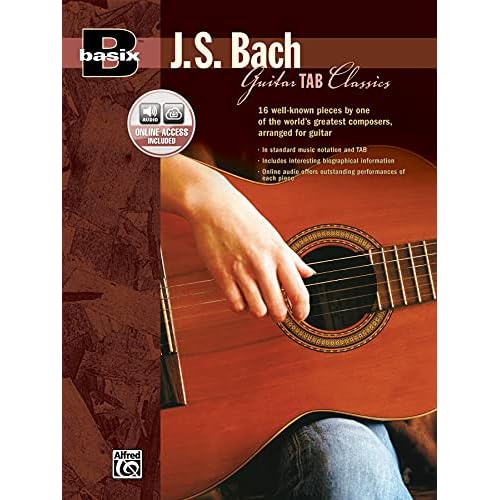 Basix® Guitar TAB Classics: J.S. Bach (incl. CD): (incl. Online Code)