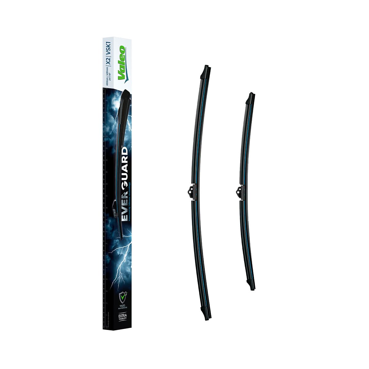 Valeo Everguard 2x Limpiaparabrisas VSK1 - Delanteras - 600 mm / 400 mm