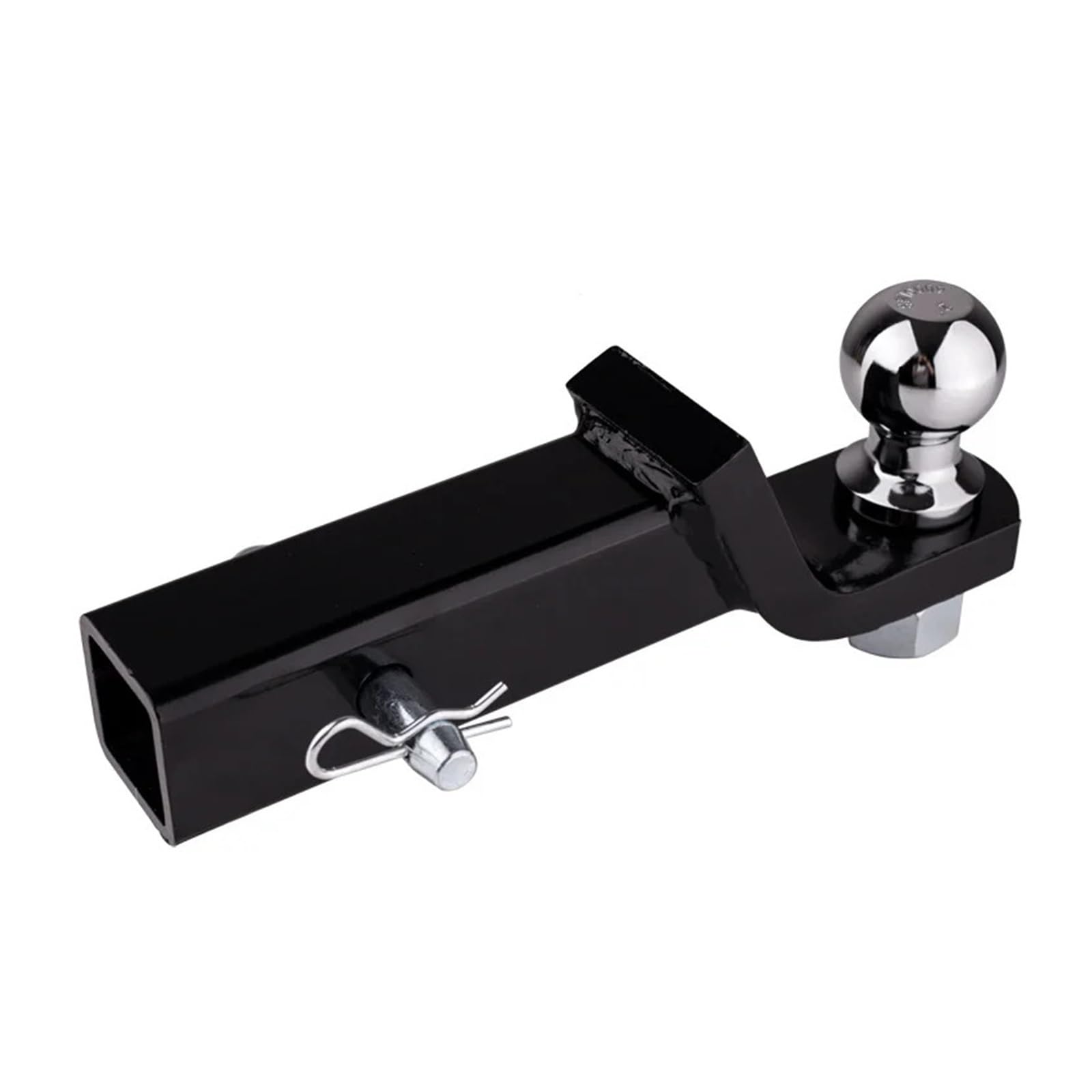Support de boule de langue de barre d'attelage de 2 pouces, avec boule d'attelage et goupille d'attelage, pièces de camping-car, accessoires de camping-car, composants de caravane,Solide et Durable
