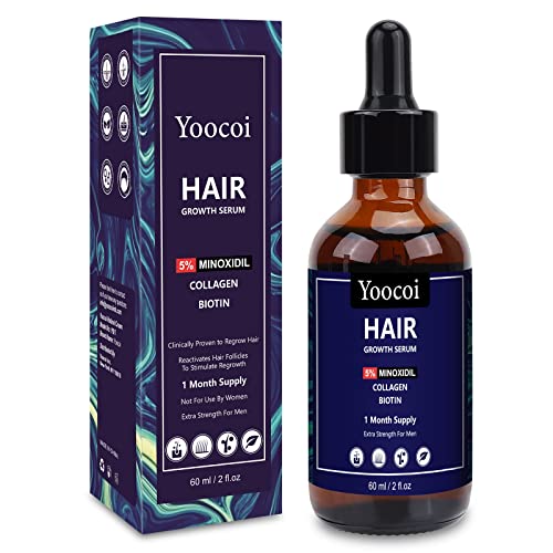 Biotin Hair Growth Serum,For Men,5% MINOXIDIL Natural Hair Oil For Stronger,Thicker and Longer Hair,Deep Moisturization and Nourishment,Hair Loss Treatment For All Hair Types-1.7 oz (1 Pack) Biotin Hair Growth Serum,For Men,5% MINOXIDIL Natural Hair Oil For Stronger,Thicker and Longer Hair,Deep Moisturization and Nourishment,Hair Loss Treatment For All Hair Types-1.7 oz (1 Pack)