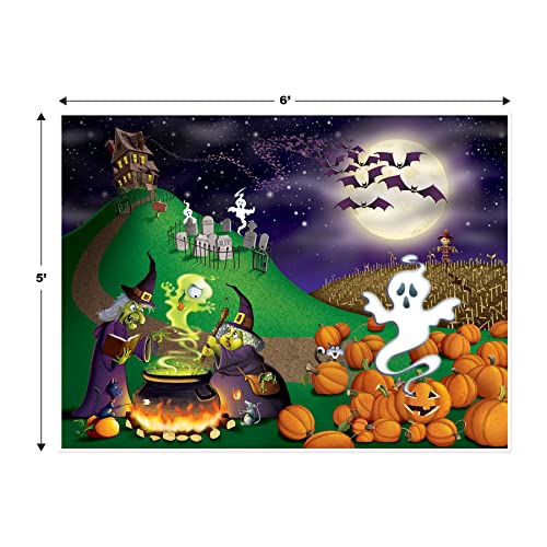 Beistle Halloween Insta Mural, 5-Feet by 6-Feet - image 3