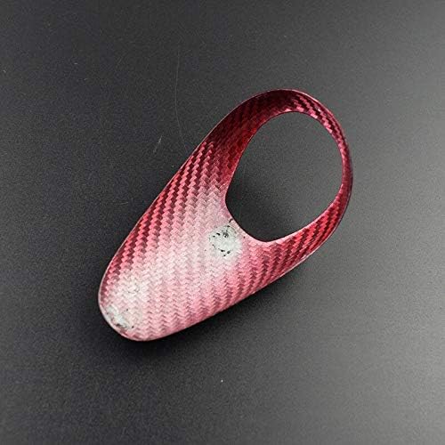 Red Carbon Fiber Center Console Gear Shift Knob Trim Cover for BMW M2 M3 M4 F80 F82 F83 F87
