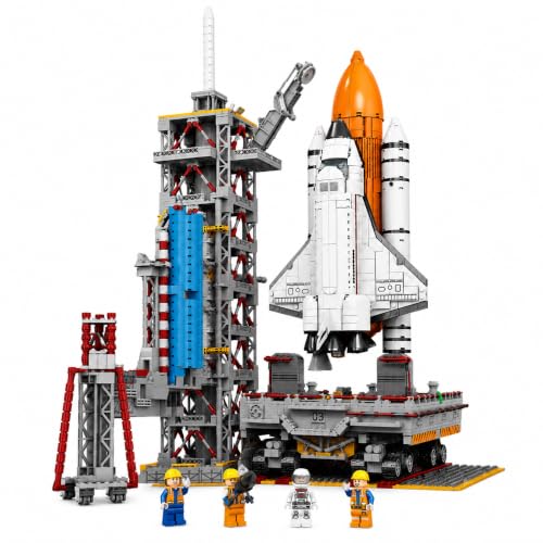 Image of SKY LINE OCEAN Large Space Shuttle Building Block Set with Launch Pad, 4392+ PCS Space Exploration Construction Kit, STEM Engineering Model for Teens & Adults, 5-Year Structural Warranty