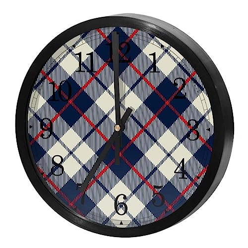 Horloge murale silencieuse à quartz pour travailler et dormir sans bruit