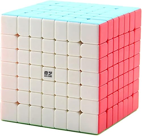 Qiyi QiXing S2 7x7 Cubo de velocidad sin etiqueta QY Juguetes 7x7x7 Puzzle Magic Cube