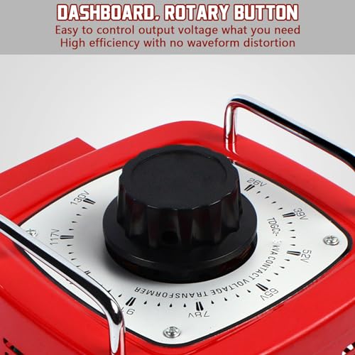 Variac Transformer TBVECHI 110V Transformer Variac Variable AC Voltage Regulator Metered 3000w 30Amp Auto - Thumbnail 5