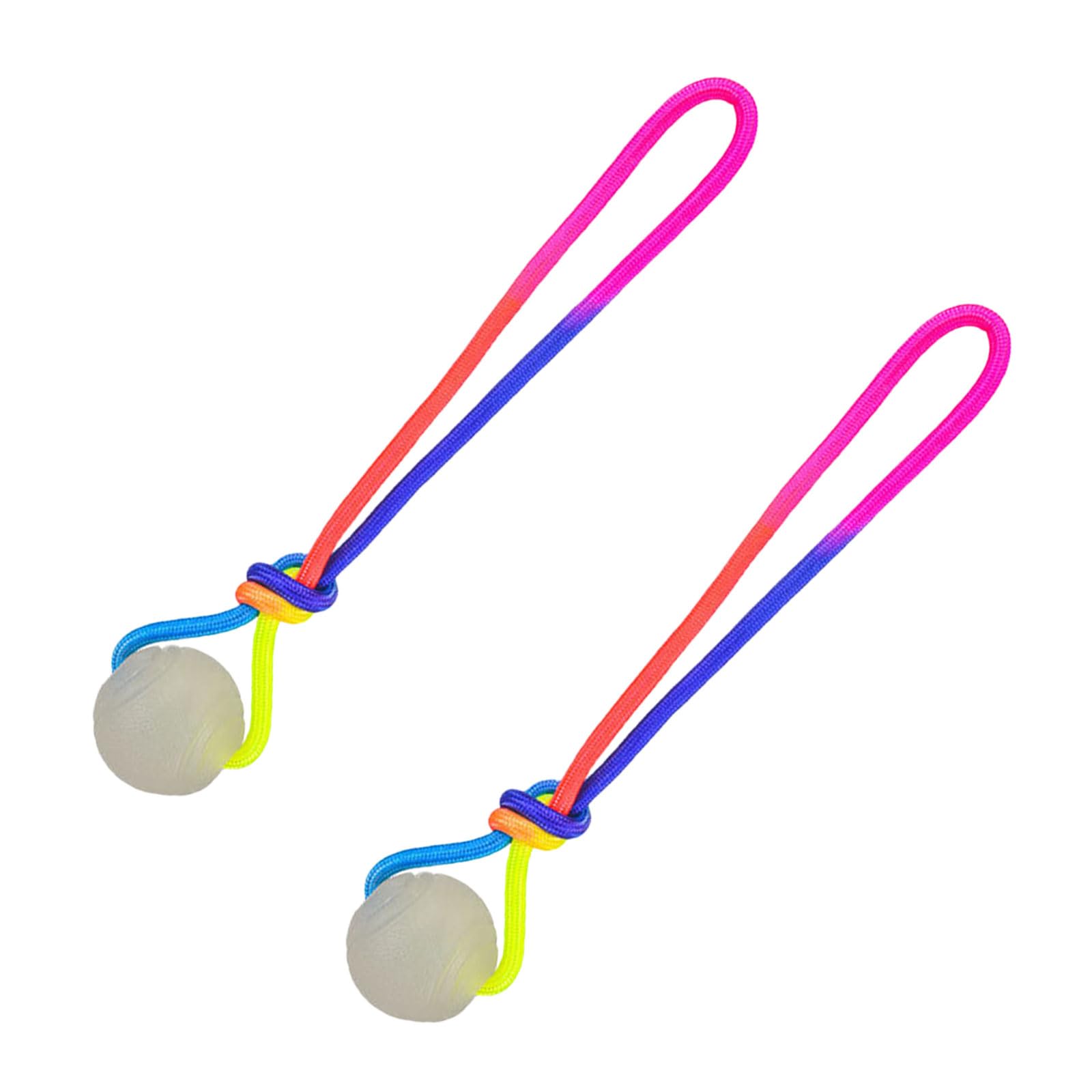 MICFENY Interactively Pet Ball Flashing Rolling Jumping Waterproof Dogs Chew Toy Ball for Aggressive Chewers