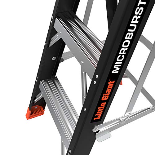 Little Giant Ladders, Microburst, 3' Stepladder, Fiberglass, Type 1Aa, 375 Lbs Weight Rating, (15703-001) #TOP7