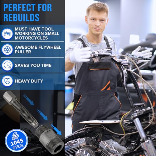 Image of Valchoose 24mm&27mm Flywheel Puller, 20mm&24mm Clutch Lock Nut Spanner Kit