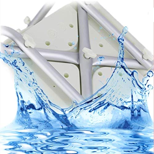 Tabouret de baignoire compact léger et petit siège de douche - 5