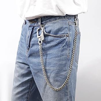 Ahiller Heavy-Duty Portemonneeketting & Broekketting, Stoere Biker
