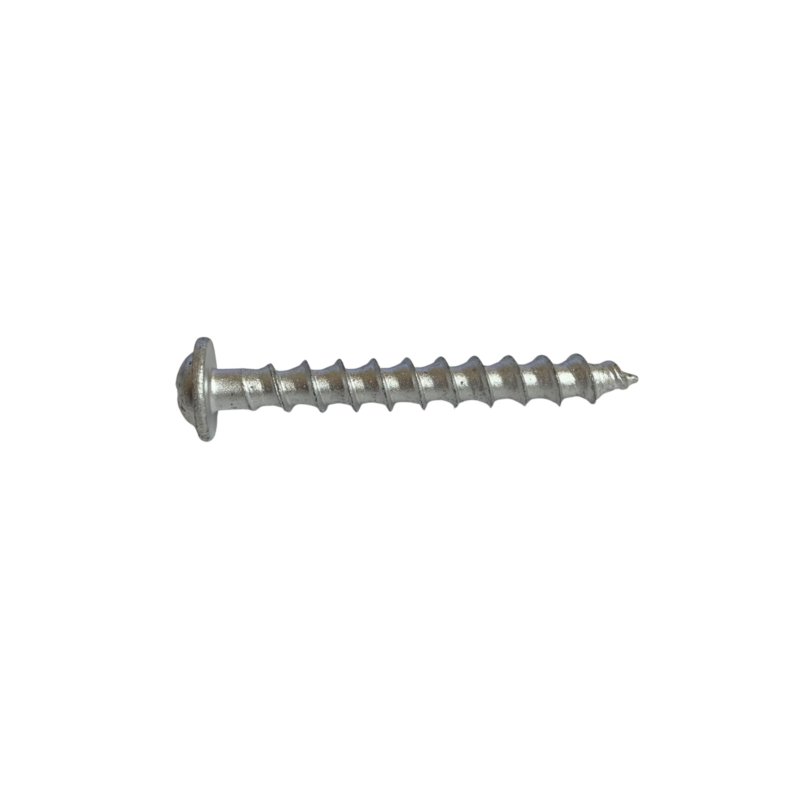 ESSVE Tornillos de hormigón celular 8 x 65 mm para hormigón ligero Ytong sin tacos, sin perforación previa, cabeza lenticular, brida C4, protección contra la corrosión para exteriores