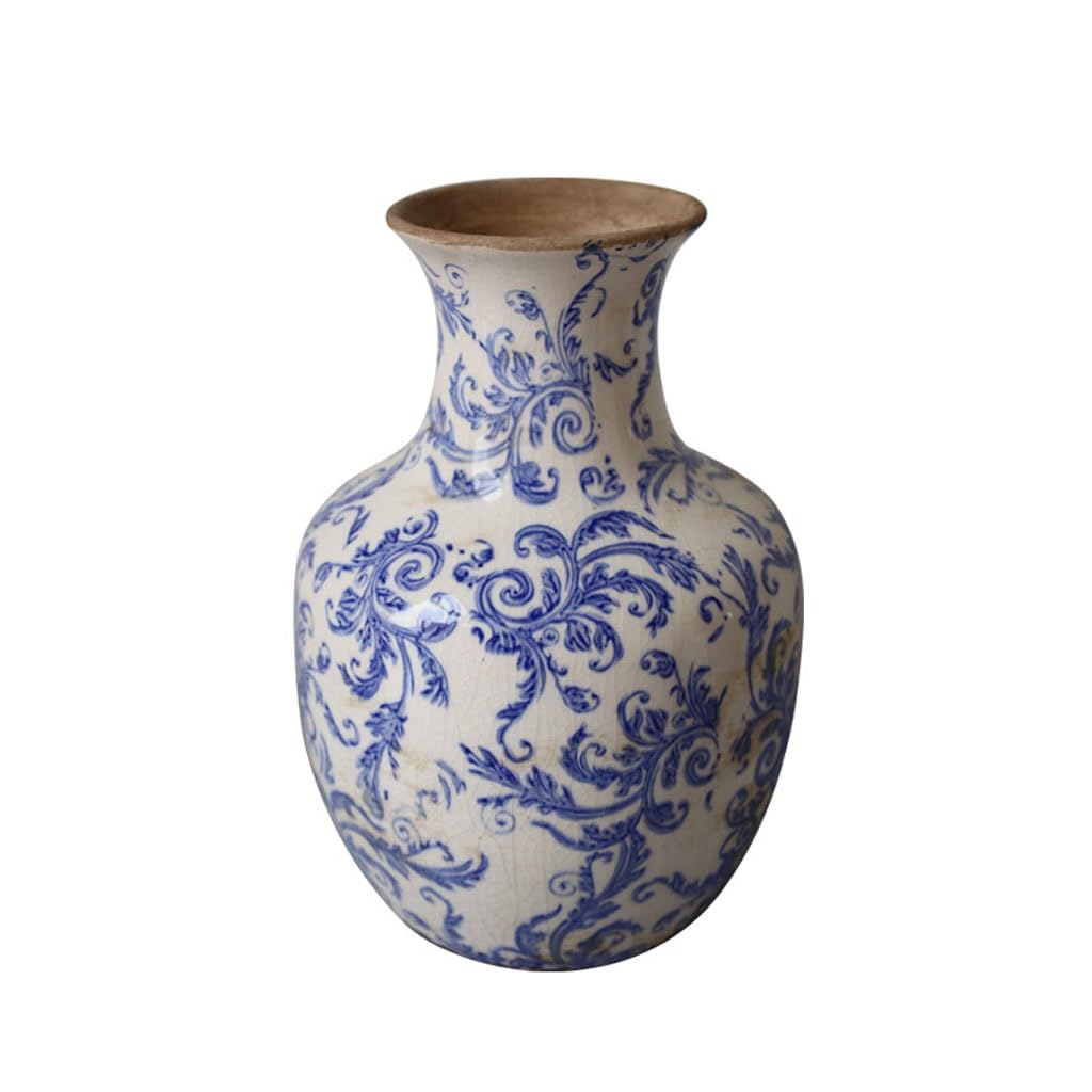 Vase de ferme rétro en céramique pour illuminer votre table à manger au quotidien
