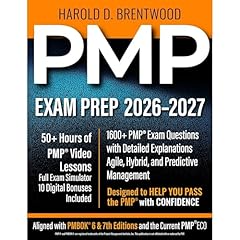 PMP Exam Prep Audiolibro Por Harold D. Brentwood arte de portada