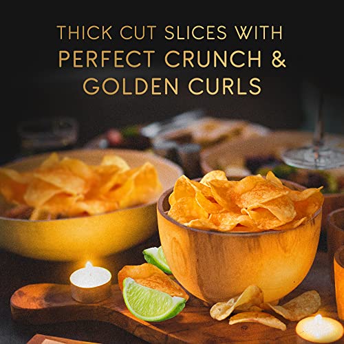 Image of Lay's Gourmet Kettle Chips 55 Gram, Lime & Cracked Pepper Flavour, Premium Slow-Cooked Potato Chips, Chips And Snacks