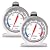 Oven Thermometer 2 Pack 50-300°C/100-600°F, Oven Grill Fry Chef Smoker Thermometer Instant Read Stainless Steel Thermometer Kitchen Cooking Thermometer