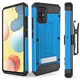 Evocel Galaxy A51 (5G) Case Explorer Series Pro with Glass Screen Protector and Belt Clip Holster...