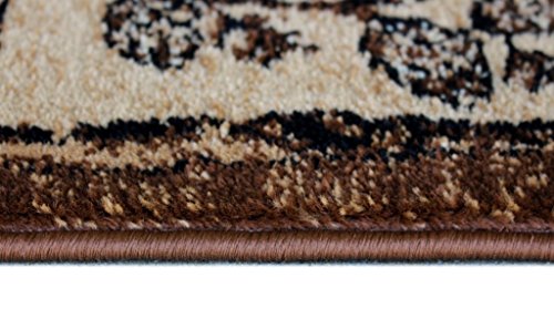 Masadarugsbearcabinmoosearearug2feet4inchx10feet9inchlongrunner  Urban Country Home Decor Masada rugs bear cabin moose area rug 2 feet 4 inch x 10 feet 9 inch long runner  urban country home decor