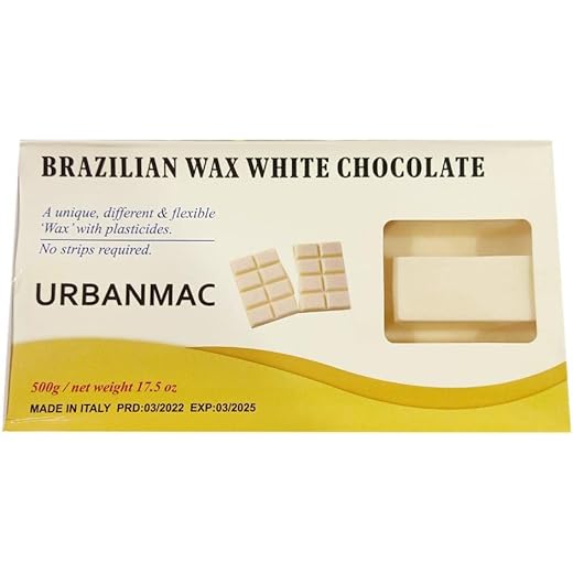 Brazilian White Chocolate Face Wax 500Gm