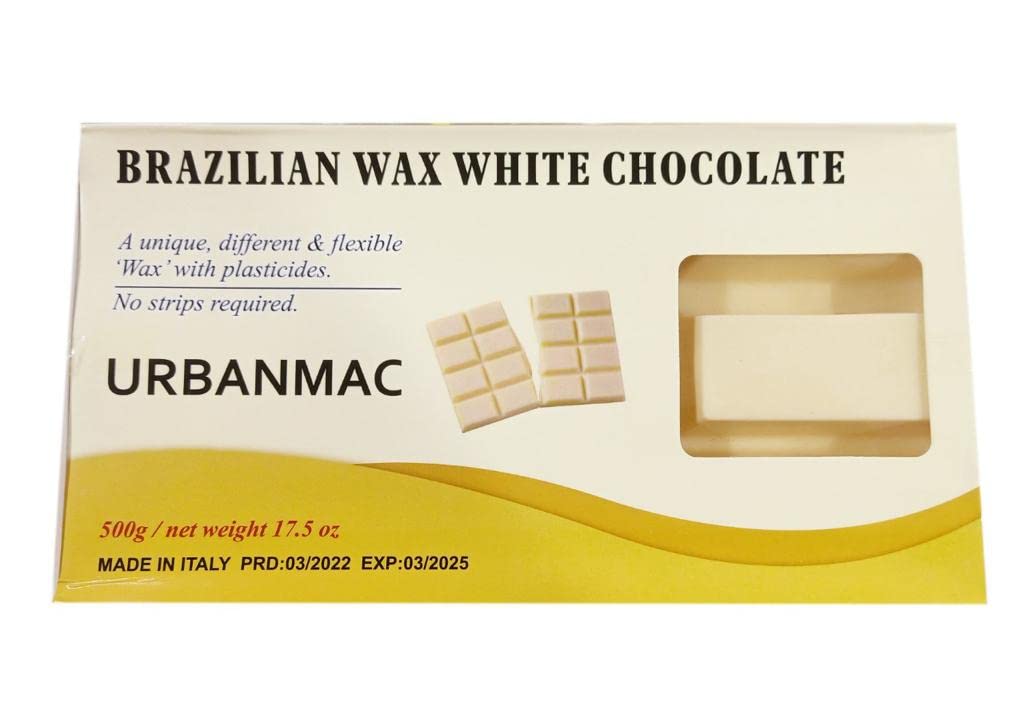 URBANMAC Women Brazilian White Chocolate For Face Wax 500Gm (B0B6G796RZ) Amazon Price History, Amazon Price Tracker